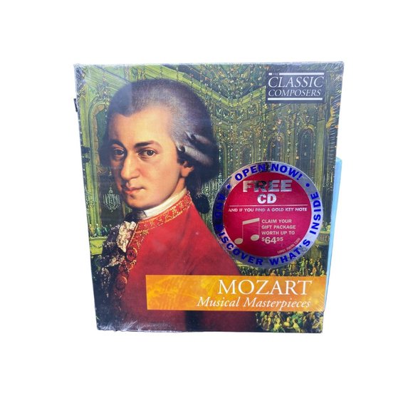 Classic Composers Mozart Musical Masterpieces CD New - Picture 1 of 4